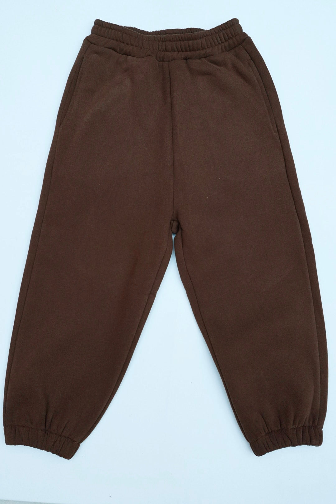 Kids Mini & Me - Butter Soft Tracksuit Bottoms, loose-fit with elastic waistband and cuffs, featuring side pockets, ideal for comfort and style on casual days.